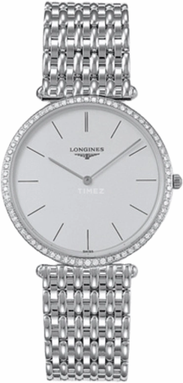 Longines,La Grande Classique 33mm,33mm,White Gold,Grey,Sapphire,Round,L4,L4.691.7.72.6