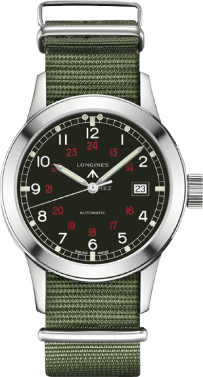 Longines,Heritage Classic 40mm,40mm,Stainless Steel,Black,Automatic,Chronograph,Date,L2,L2.832.4.53.5