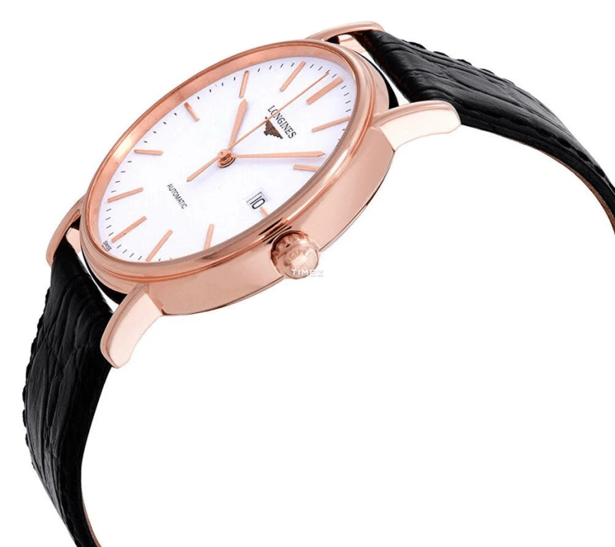 Longines,Presence 38.50mm,38.50mm,Stainless Steel,White,Automatic,Day,65hours,L4,L4.921.1.12.2