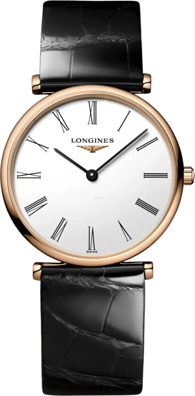 Longines,La Grande Classique 29mm,29mm,Stainless Steel,White,Quartz,In-house Caliber,Sapphire,Crystal Glass,L4,L4.512.1.91.B