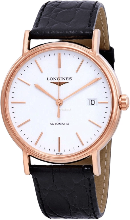 Longines,Presence 38.50mm,38.50mm,Stainless Steel,White,Automatic,Day,65hours,L4,L4.921.1.12.2