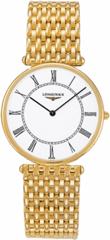 Longines,La Grande Classique 33mm,33mm,Yellow Gold,White,Quartz,26280hours,In-house Caliber,L4,L4.691.6.11.6