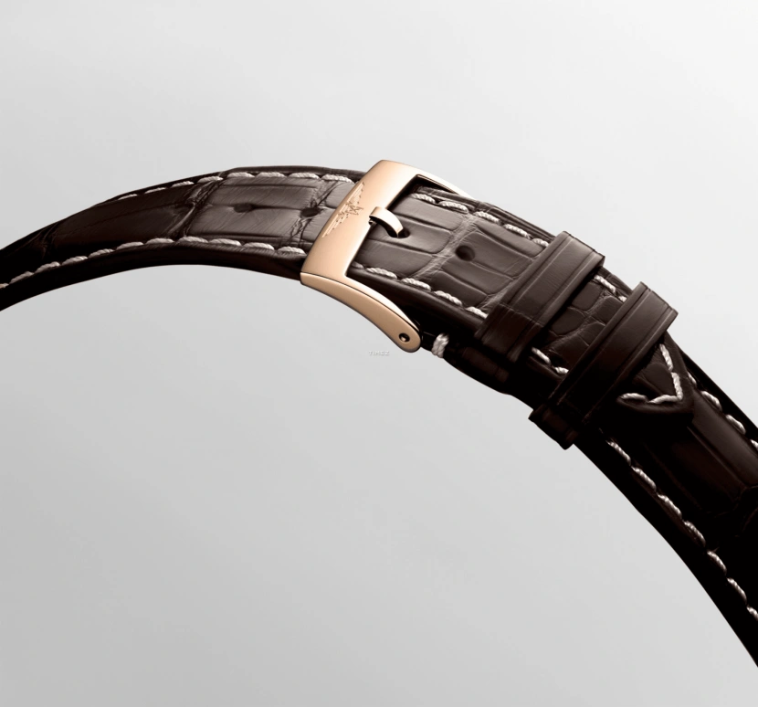 浪琴,名匠 42毫米,42毫米,玫瑰金,银色,自动上弦,计时,月相,月历,星期历,66小时,自制机芯,L2,L2.773.8.78.3