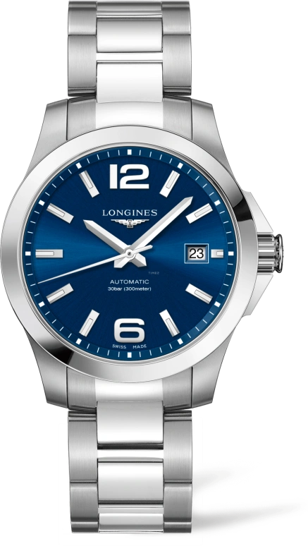 Longines,Sport 39mm,39mm,Stainless Steel,Blue,Automatic,72hours,In-house Caliber,L3,L3.776.4.99.6