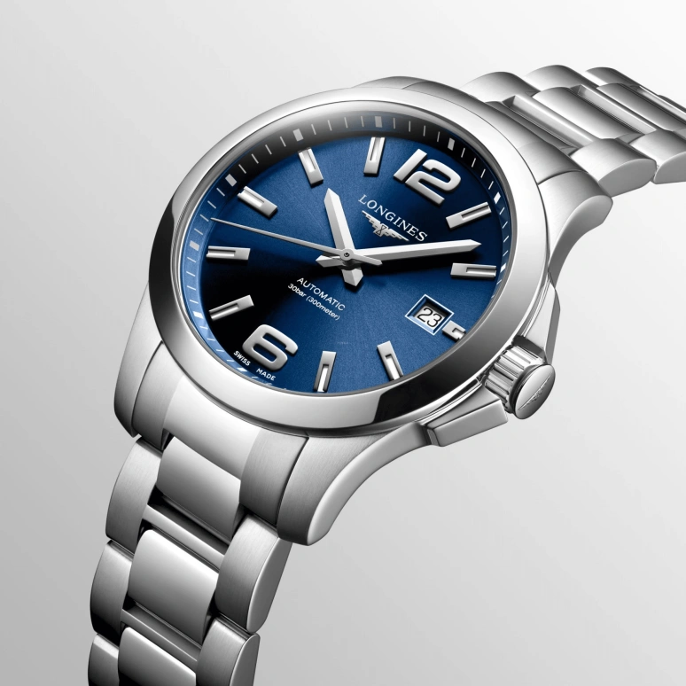 Longines,Sport 39mm,39mm,Stainless Steel,Blue,Automatic,72hours,In-house Caliber,L3,L3.776.4.99.6