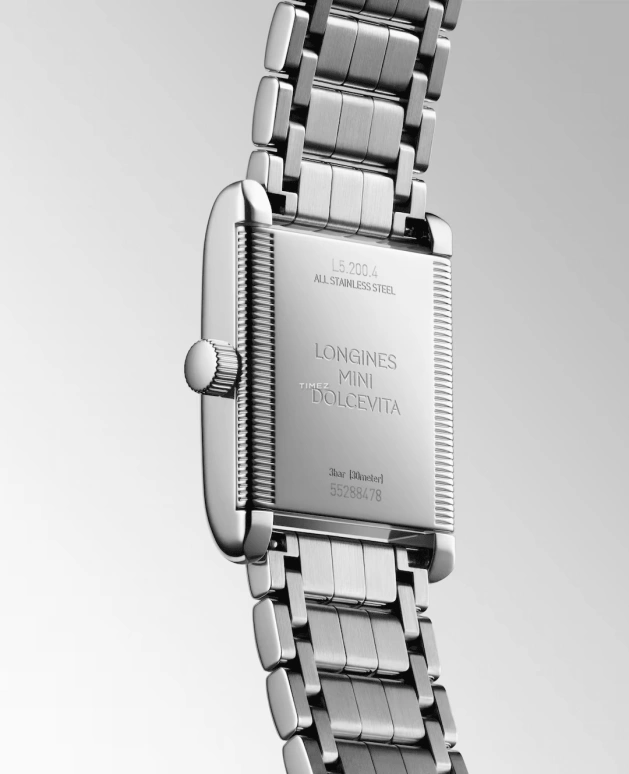 浪琴,迷你黛绰维纳 21.50x29毫米,21.50x29毫米,不锈钢,银色,石英,26280小时,自制机芯,L5,L5.200.4.71.6