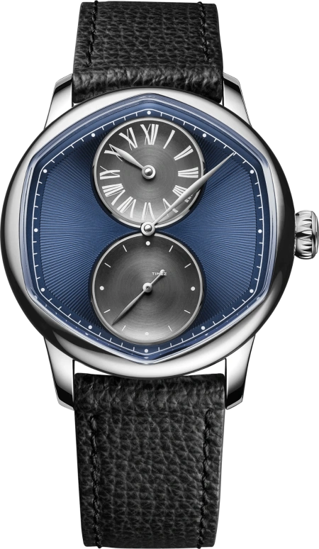 Louis Erard,Noirmont X 39mm,39mm,Stainless Steel,Blue,Smoky Coal,Automatic,38hours,Sapphire,Crystal Glass,85249AA01,85249AA01.BVA150