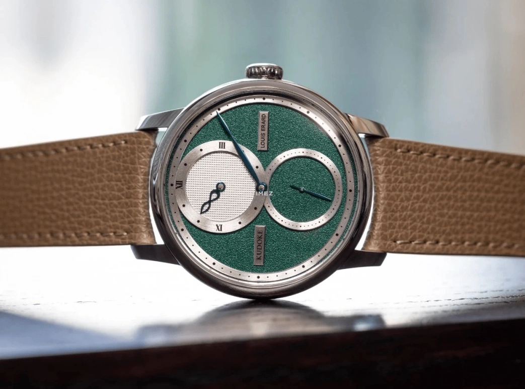 Louis Erard,Noirmont X 42mm,42mm,Stainless Steel,Green,Silver,Automatic,38hours,Sapphire,Crystal Glass,85237AA49,85237AA49.BVA17