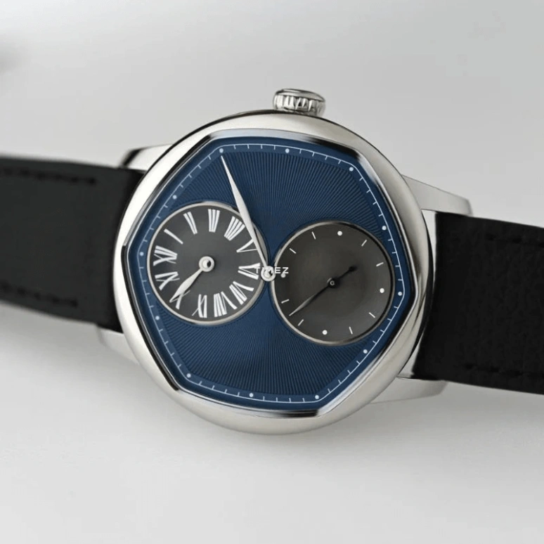 Louis Erard,Noirmont X 39mm,39mm,Stainless Steel,Blue,Smoky Coal,Automatic,38hours,Sapphire,Crystal Glass,85249AA01,85249AA01.BVA150