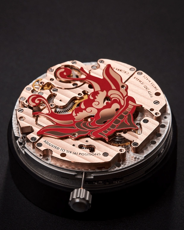 LOUIS VUITTON,Tambour Bushido Automata 46.80mm,46.80mm,Rose Gold,Red,Handwound,Jumping Hours,Retrograde,W1PG31