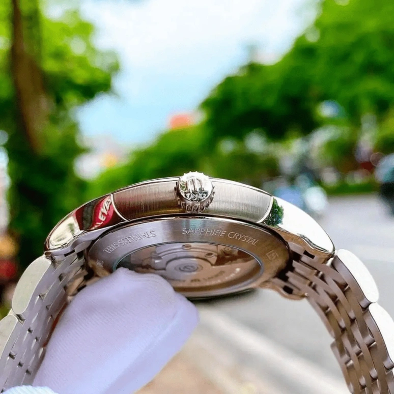 Maurice Lacroix,les classiques 38mm,38mm,Stainless Steel,Silver White,Automatic,Day,38hours,LC6027,LC6027-SS002-122