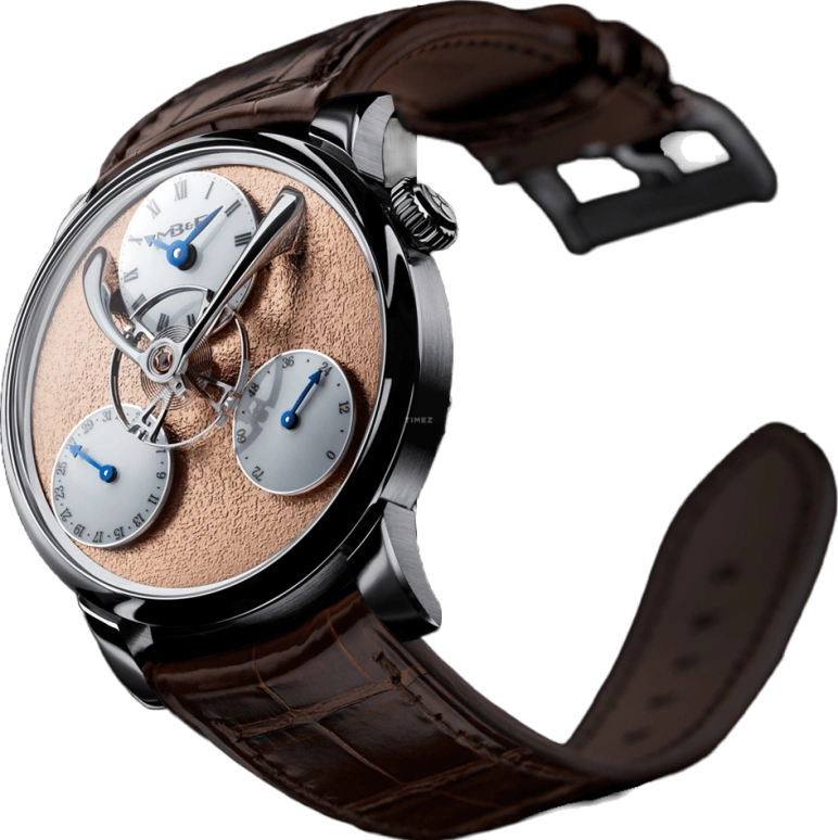 MB&F,Legacy Machines 44mm,44mm,White Gold,White,Handwound,45hours,In-house Caliber,03,03.WL.FR