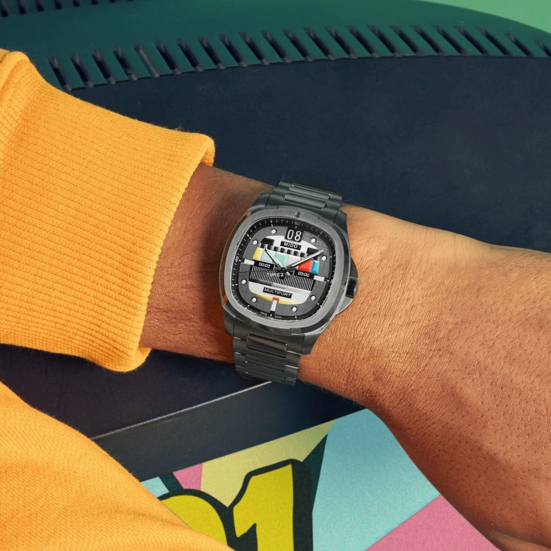 美度,舵手 39.20x40毫米,39.20x40毫米,精钢,灰色,自动上弦,大日历,80小时,M049,M049.526.33.081.01