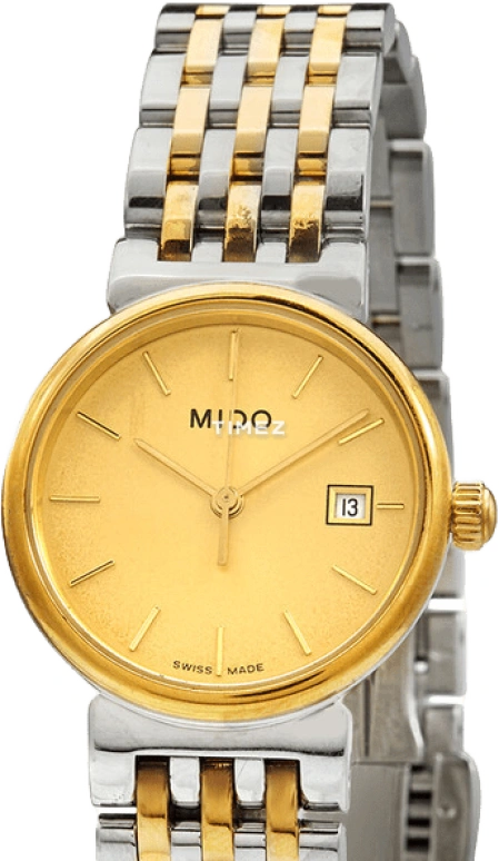 Mido,Dorada 25mm,25mm,Stainless Steel,Gold,Automatic,Day,42hours,M2130,M2130.9.12.1