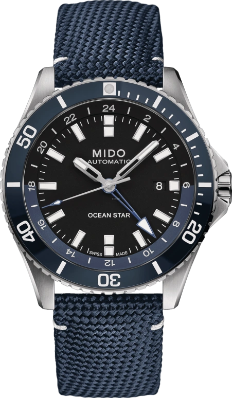 Mido,Ocean Star 44mm,44mm,Ceramic,Stainless Steel,Black,Automatic,Chronograph,Date,M026,M026.629.17.051.00