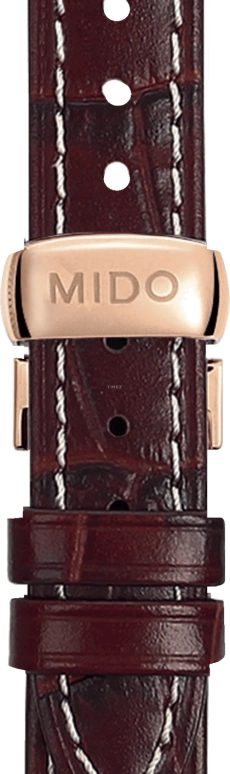 Mido,Baroncelli 29mm,29mm,Stainless Steel,Rose Gold,Silver,Automatic,38hours,Sapphire,M7600,M7600.2.21.8