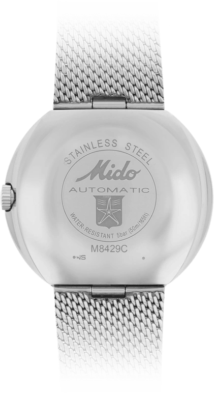 Mido,Commander 37mm,37mm,Stainless Steel,Silver,Automatic,Date,Day,M8429,M8429.4.21.11