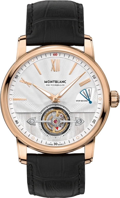 Montblanc,4810 42mm,42mm,Rose Gold,Black,Automatic,Tourbillon,Sapphire,Crystal Glass,MB114864