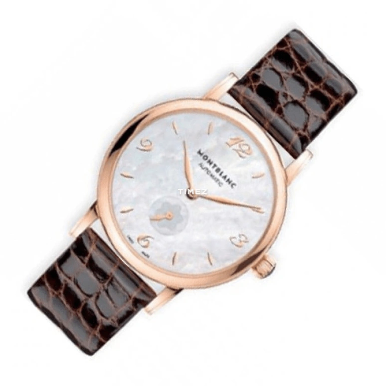 Montblanc,Tradition 40mm,40mm,Rose Gold,Blue,Automatic,107911