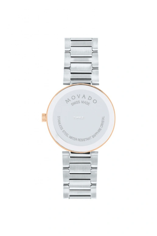 Movado,Modern Classic 28mm,28mm,Stainless Steel,Rose Gold,Black,Automatic,Sapphire,Crystal Glass,Round,0607134