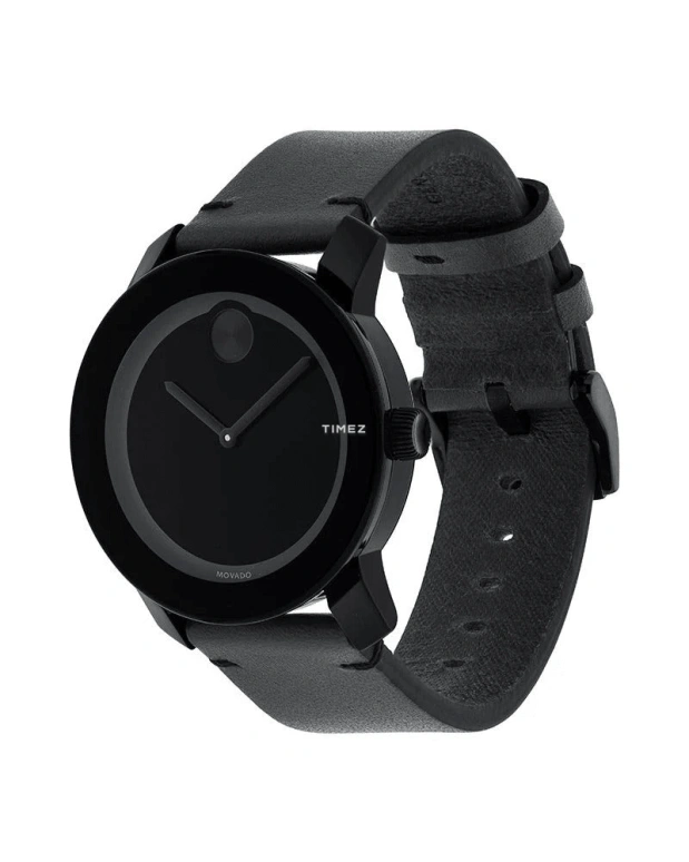 Movado,Movado BOLD 42mm,42mm,Composite,Black,Quartz,Crystal Glass,Round,3600005 