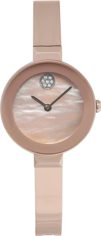 Movado,Movado BOLD 28mm,28mm,Stainless Steel,Rose Gold,Rose Gold,Quartz,Crystal Glass,Round,3600628