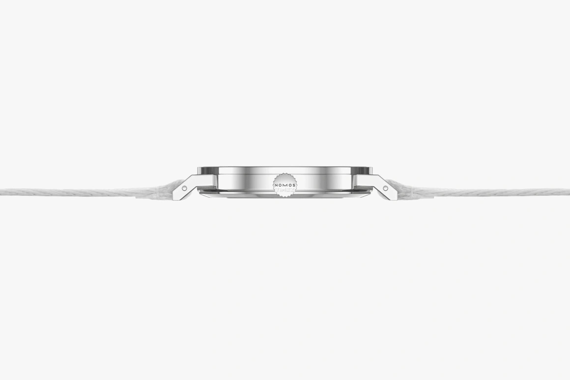 诺莫斯,Tangente 37.50毫米,37.50毫米,不锈钢,橘色,手动上弦,大日历,42小时,179,179.S17