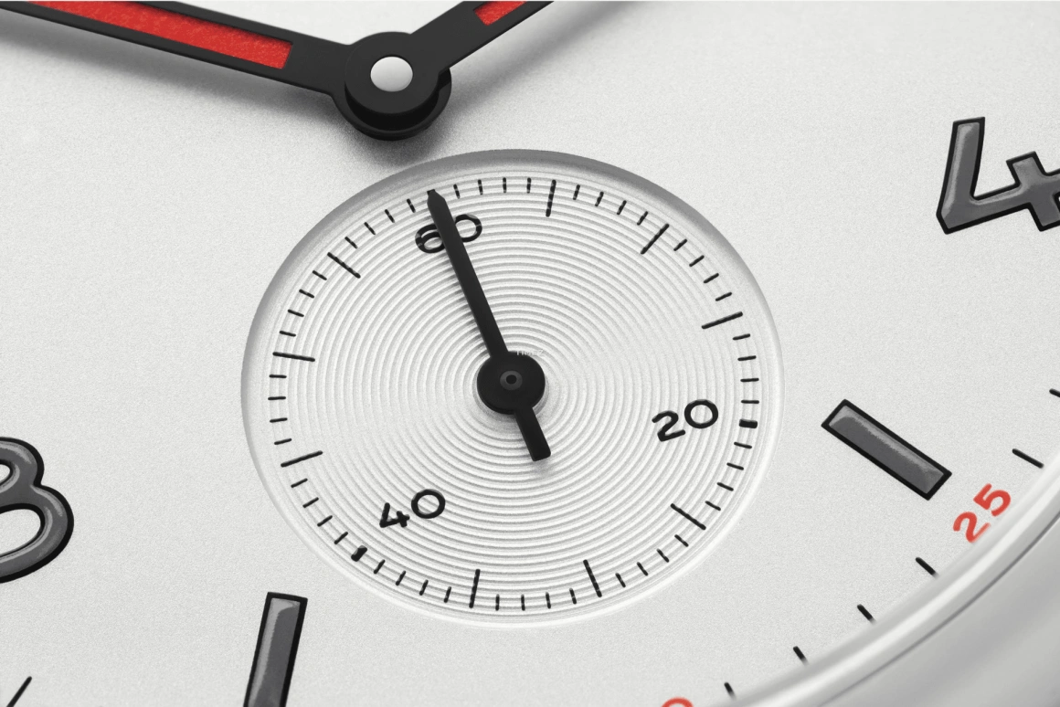 诺莫斯,Club 36毫米,36毫米,精钢,银白色,手动上弦,53小时,自制机芯,703,703.1