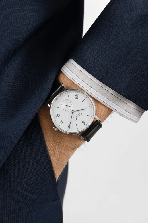 Nomos Glashütte,Ludwig 40.50mm,40.50mm,Stainless Steel,White,Automatic,Day,42hours,262