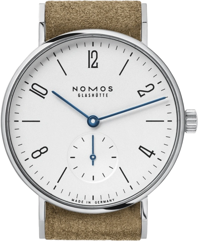 Nomos Glashütte,Tangente 32.80mm,32.80mm,Stainless Steel,White,Handwound,Power Reserve Indicator,43hours,122