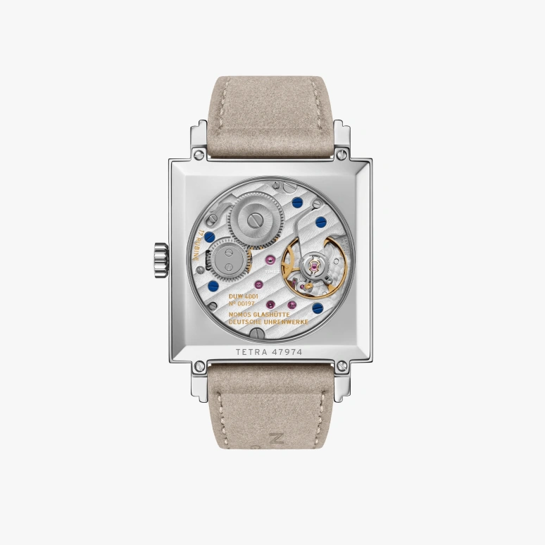 诺莫斯,Tetra 29.50毫米,29.50毫米,精钢,绿色,手动上弦,53小时,自制机芯,439