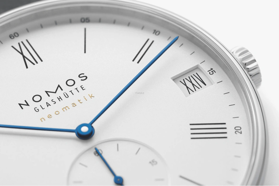 Nomos Glashütte,Ludwig 40.50mm,40.50mm,Stainless Steel,White,Automatic,Day,42hours,262