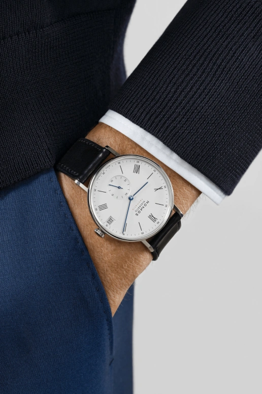 Nomos Glashütte,Ludwig 40.50mm,40.50mm,Stainless Steel,White,Automatic,Day,42hours,262