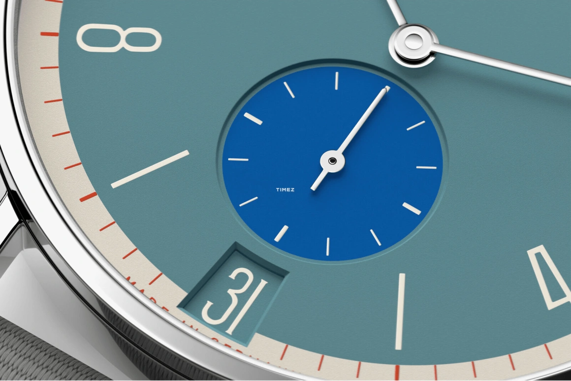 Nomos Glashütte,Tangente 37.50mm,37.50mm,Stainless Steel,Blue,Handwound,Big Date,42hours,179,179.S16