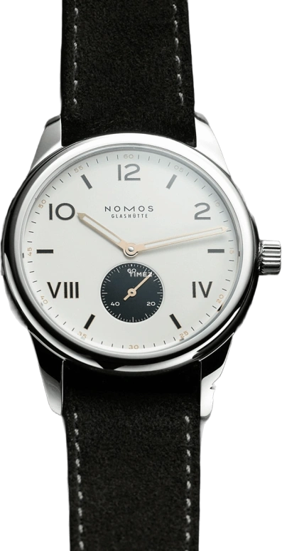 Nomos Glashütte,Club 38.50mm,38.50mm,Stainless Steel,White,Handwound,Sapphire,Round,738,738.S5