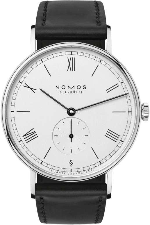 Nomos Glashütte,Ludwig 37.50mm,37.50mm,Stainless Steel,White,Handwound,43hours,In-house Caliber,234,234.S3