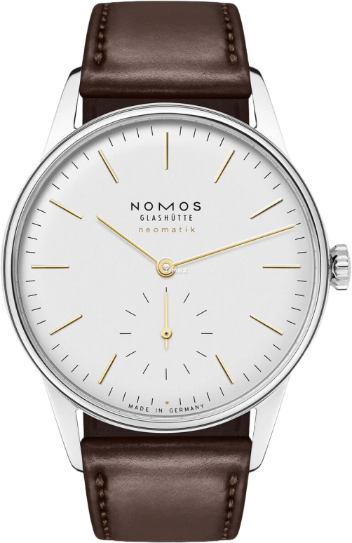 Nomos Glashütte,Orion 36.40mm,36.40mm,Stainless Steel,White,Automatic,42hours,In-house Caliber,397