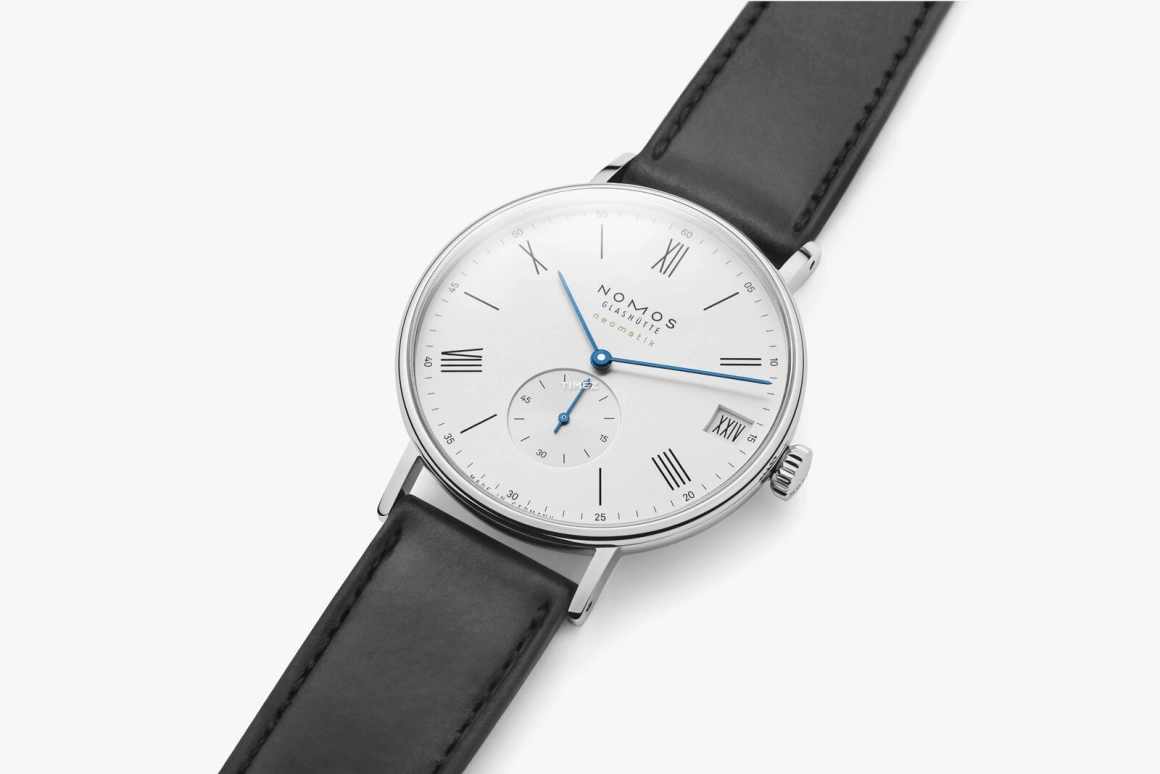 Nomos Glashütte,Ludwig 40.50mm,40.50mm,Stainless Steel,White,Automatic,Day,42hours,262