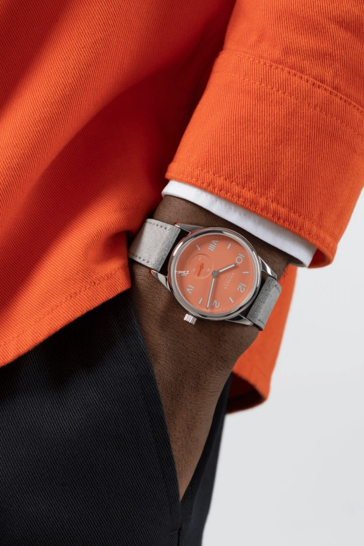 Nomos Glashütte,Club 38.50mm,38.50mm,Stainless Steel,Salmon,Handwound,43hours,In-house Caliber,725