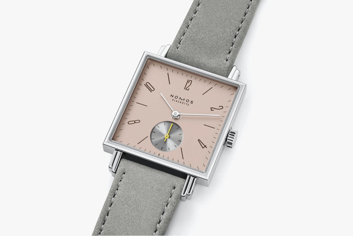 Nomos Glashütte,Tetra 29.50x29.50mm,29.50x29.50mm,Stainless Steel,Cream,Handwound,43hours,In-house Caliber,424