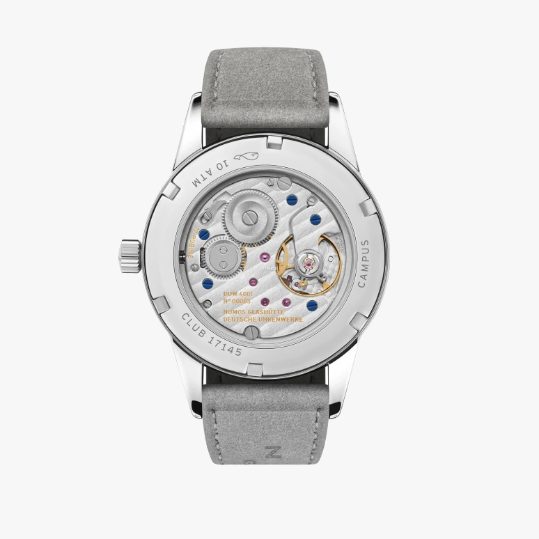 诺莫斯,Club 36毫米,36毫米,精钢,蓝色,手动上弦,43小时,自制机芯,719,719.GB