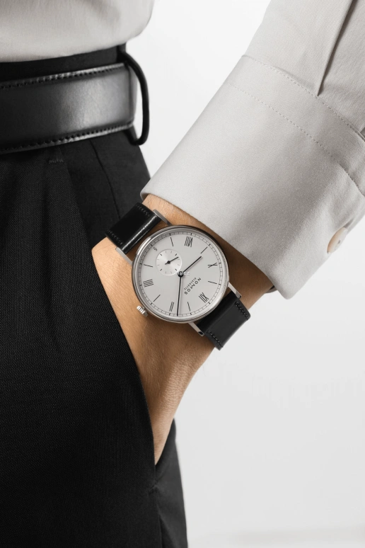 Nomos Glashütte,Ludwig 37.50mm,37.50mm,Stainless Steel,White,Handwound,43hours,In-house Caliber,234,234.S3