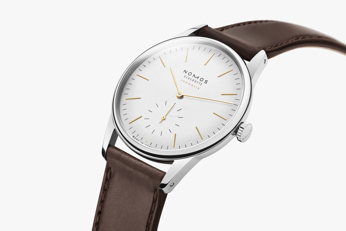 Nomos Glashütte,Orion 36.40mm,36.40mm,Stainless Steel,White,Automatic,42hours,In-house Caliber,397