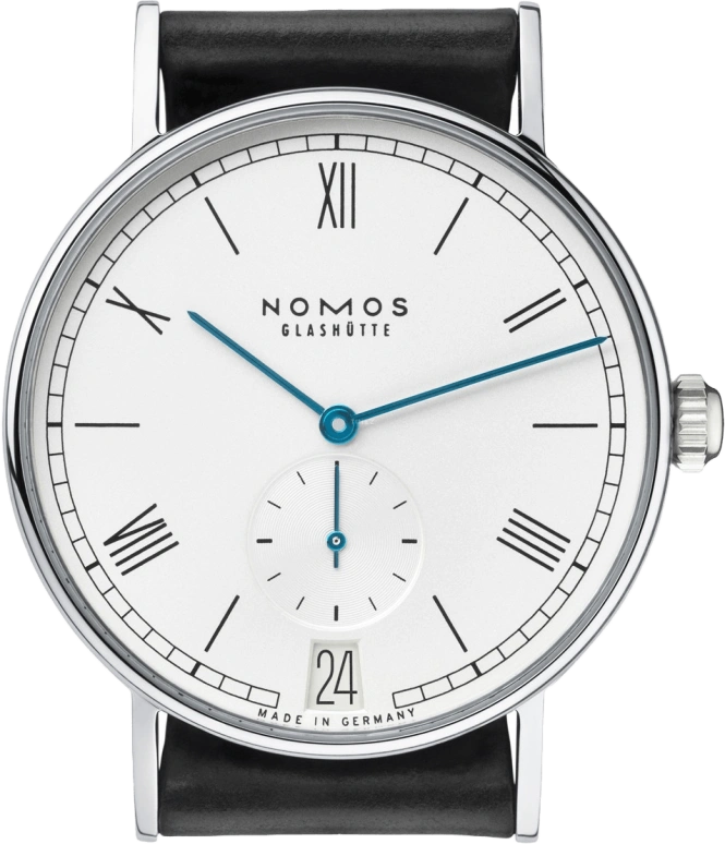 Nomos Glashütte,Ludwig 37.50mm,37.50mm,Stainless Steel,White,Handwound,Date,42hours,231