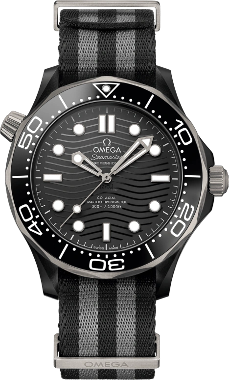 Omega,Seamaster Diver 300M 43.50mm,43.50mm,Titanium,Ceramic,Black,Automatic,Day,Co-Axial Escapement,210,210.92.44.20.01.002