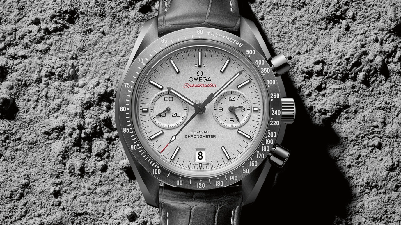 Omega,Speedmaster (Non-Moonwatch) 44.25mm,44.25mm,Ceramic,Grey,Automatic,Chronograph,Date,Co-Axial Escapement,Column Wheel,60hours,In-house Caliber,311,311.93.44.51.99.001