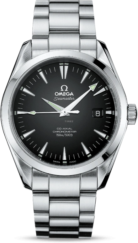 欧米茄,海马AQUA TERRA 150米 39.20毫米,39.20毫米,不锈钢,黑色,自动上弦,星期历,同轴擒纵系统,2503,2503.50.00