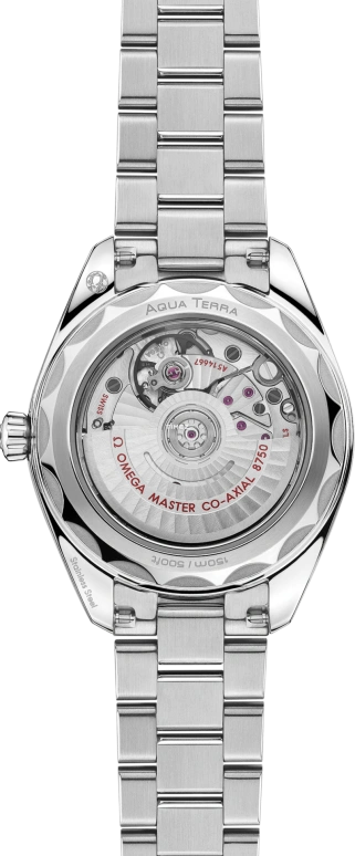 欧米茄,海马AQUA TERRA 150米 30毫米,30毫米,不锈钢,绿色,自动上弦,日历,防磁,220,220.10.30.20.60.001