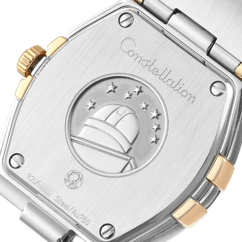 Omega,Constellation 24mm,24mm,Red Gold,Stainless Steel,Silver,Quartz,30000hours,In-house Caliber,123,123.25.24.60.52.001