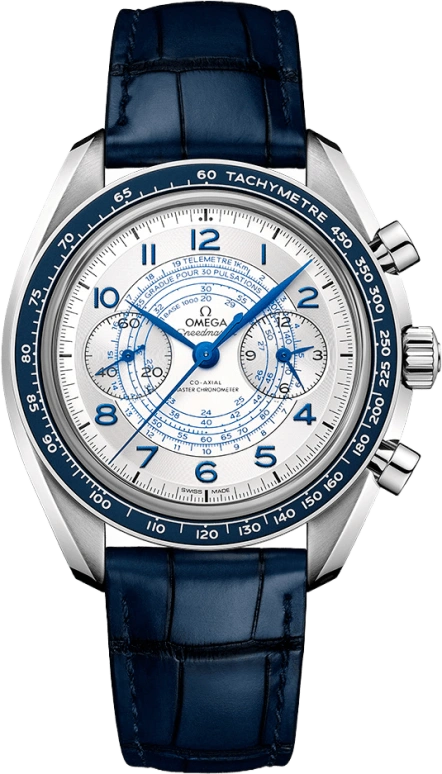 Omega,Speedmaster (Non-Moonwatch) 43mm,43mm,Stainless Steel,Silver,Handwound,Chronograph,Co-Axial Escapement,Column Wheel,329,329.33.43.51.02.001